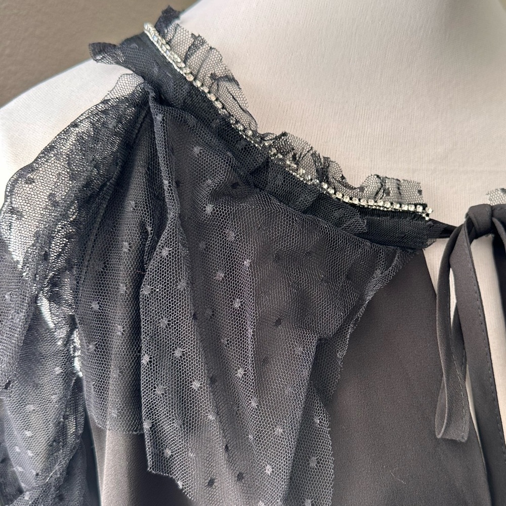 Libby Edelman Black Sleeveless Dress - Picture 3 of 10